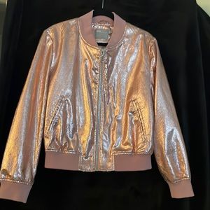 ASOS. Size 14. Pink Bomber Jacket